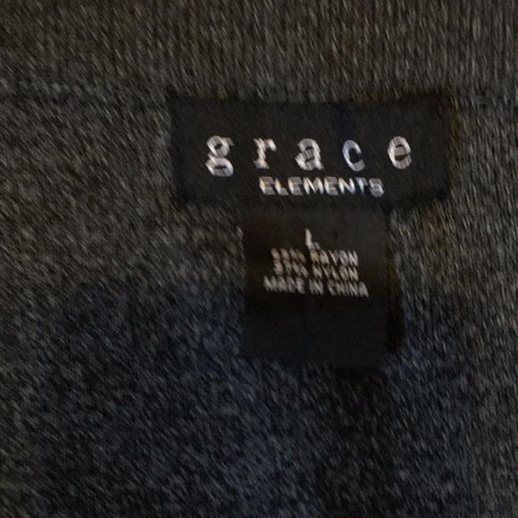 Grace elements side split maxi style skirt size L - Picture 5 of 5